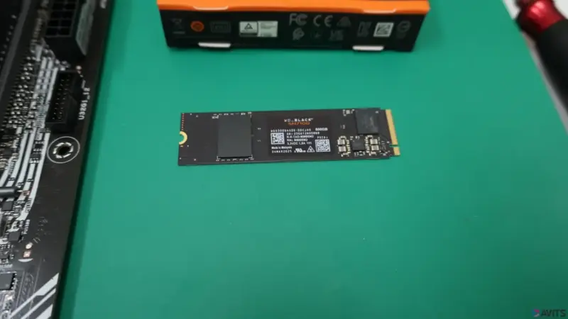 M.2のSSD(Type2280)  500GB