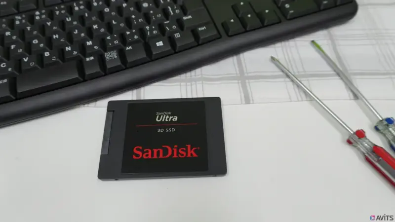 SSDはSandiskの500GBです