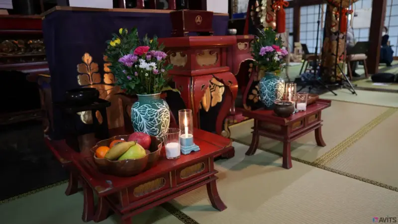 大変上手にお供えができたようすです。