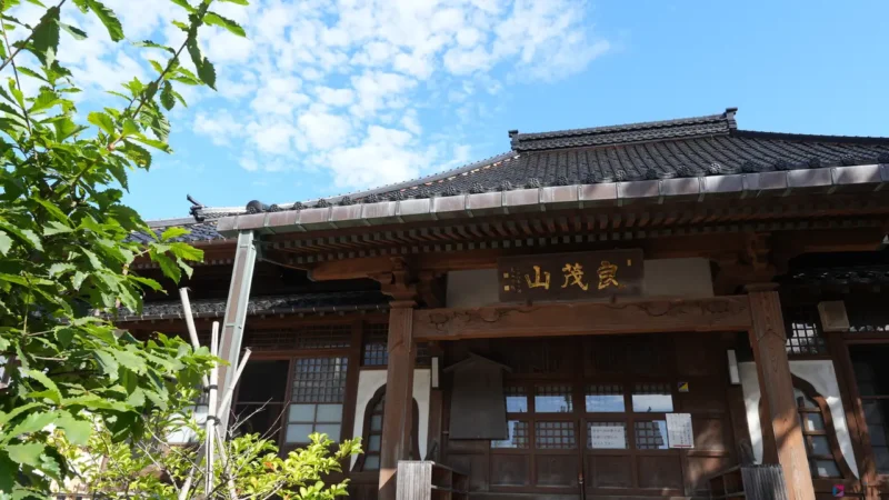 お天気に恵まれた持地院