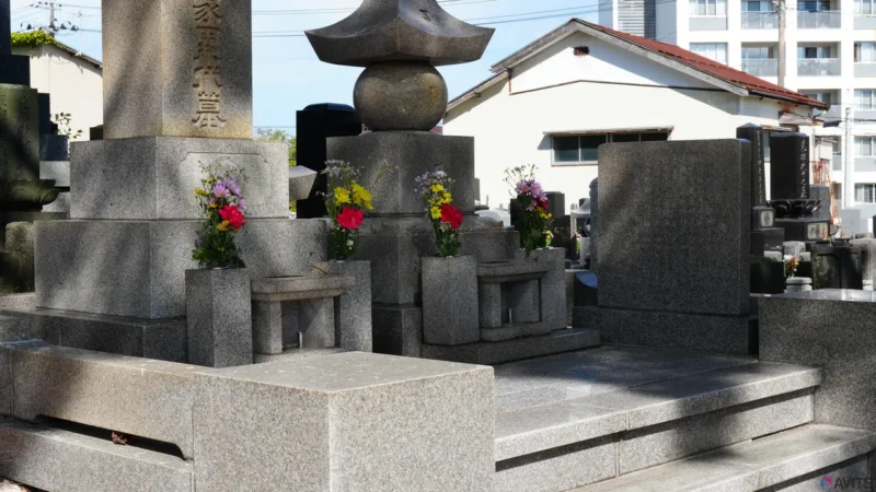 お墓参り日和ですね