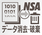 記憶メディアのファイルを復元不能にして破棄