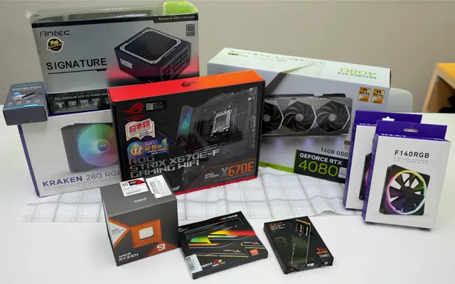 部品から組み立てるオーダーメードPC